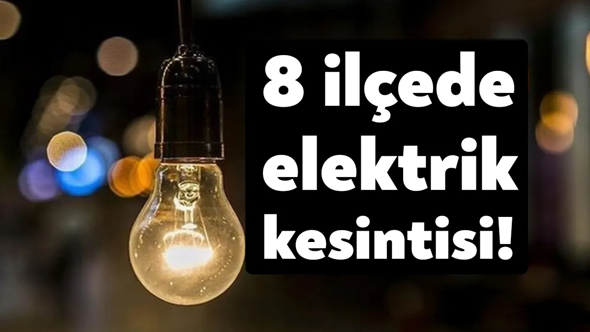 SEDAŞ tarafından yapılacak planlı bakım-onarım çalışmaları kapsamında Kocaeli’de 8 ilçede