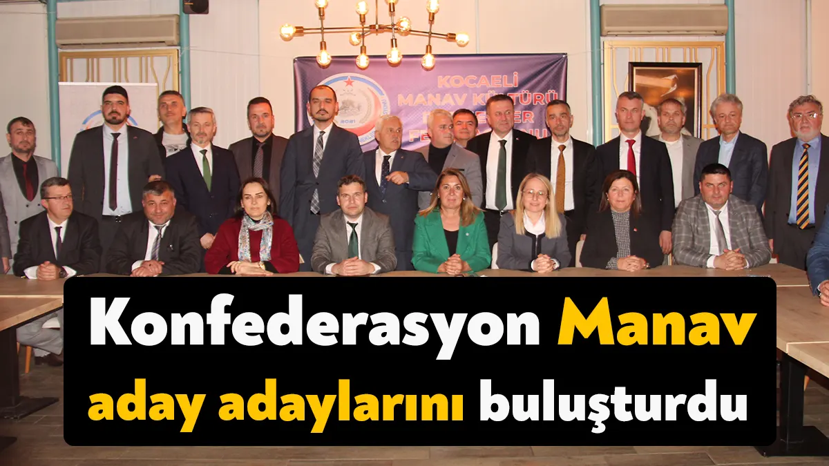 Kocaeli Manav Kültürü Dernekleri Federasyonu tarafından düzenlenen iftar programında farklı
