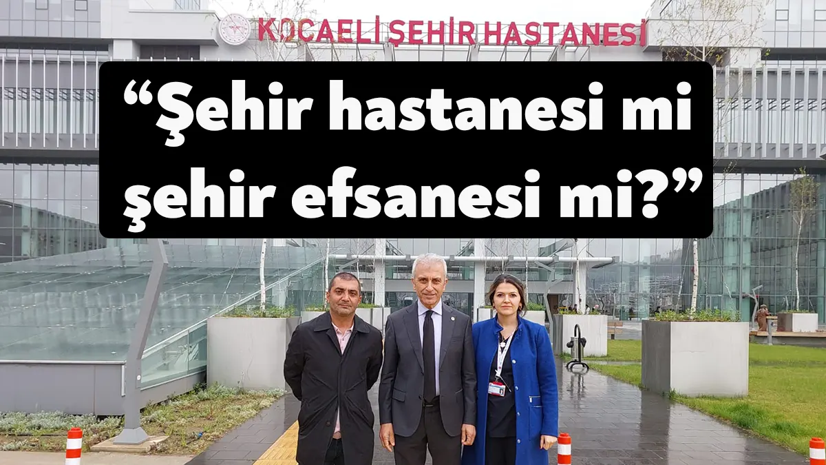 Türk Sağlık Sen Kocaeli Şubesi Başkanı Ömer Çeker, Kocaeli Şehir