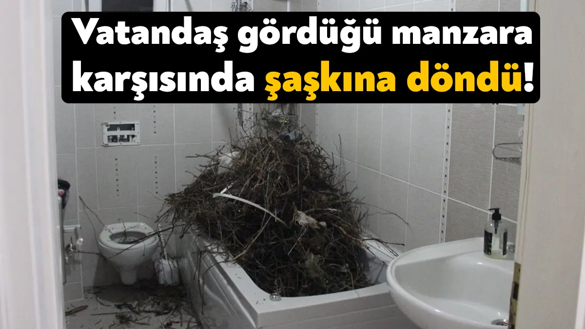 Tatil için 15 gün evinden ayrılan Levent Yıldız, eve gelince