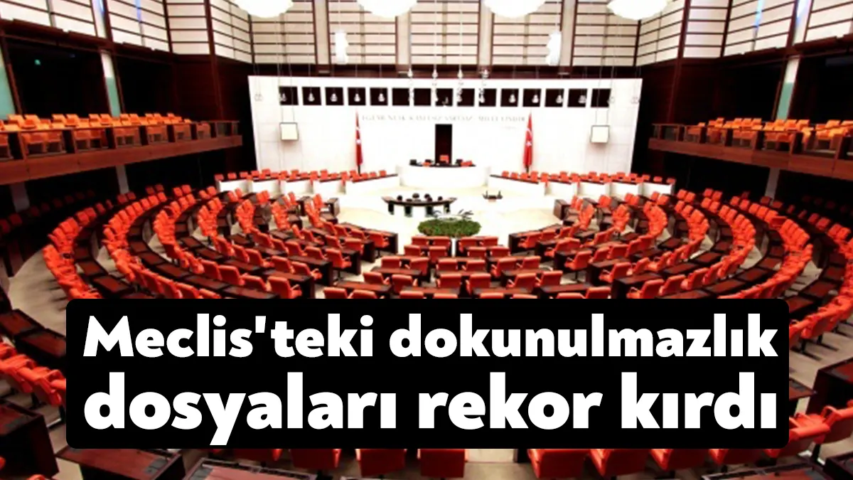 Türkiye Büyük Millet Meclisi'ne (TBMM) 27'nci dönem boyunca ulaşan dokunulmazlık
