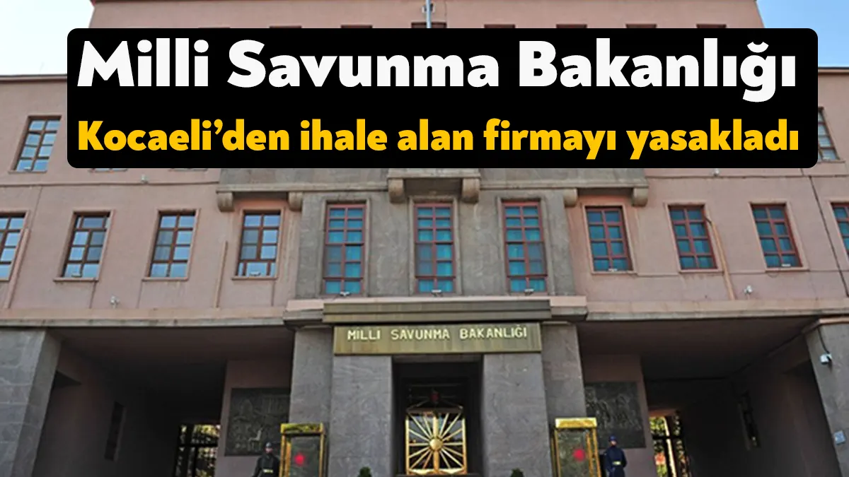 Milli Savunma Bakanlığı’na bağlı Gölcük Donanma Komutanlığı Deniz İkmal Merkez