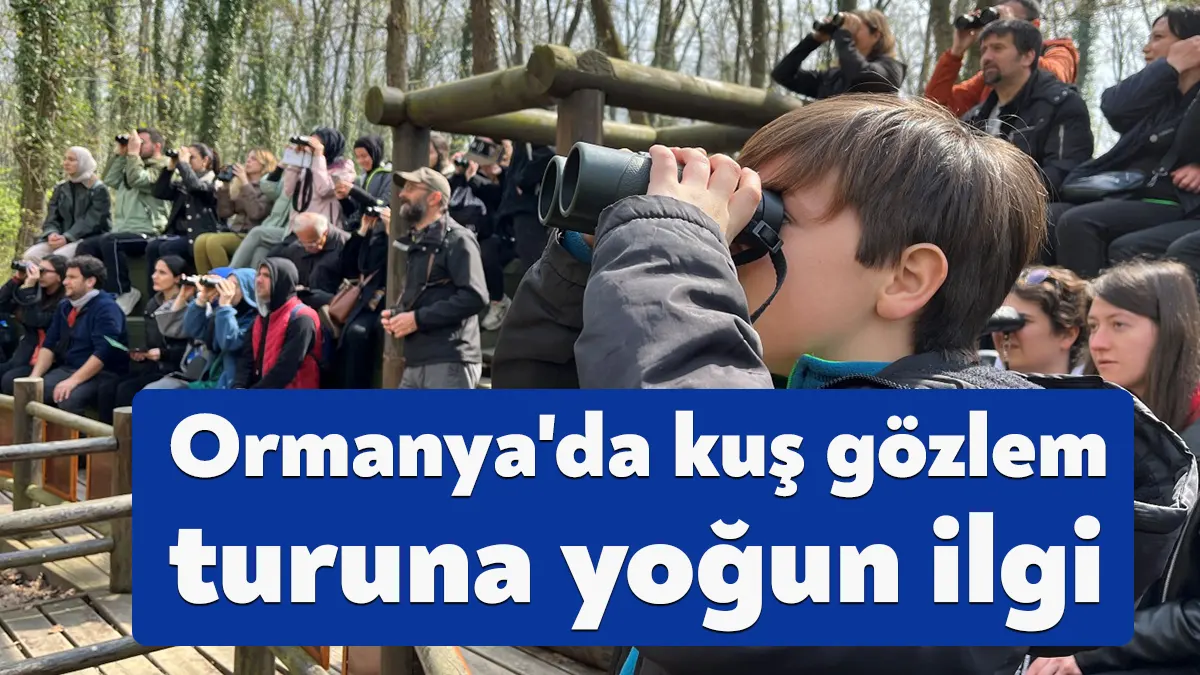 Kocaelili doğaseverler bahar göçüne tanıklık etmek ve ilimizdeki kuş türleri