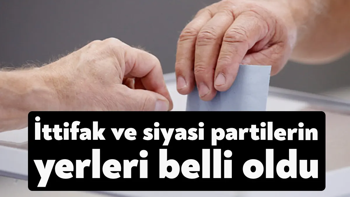 Yüksek Seçim Kurulu (YSK), 14 Mayıs seçimlerinde ittifakların ve siyasi