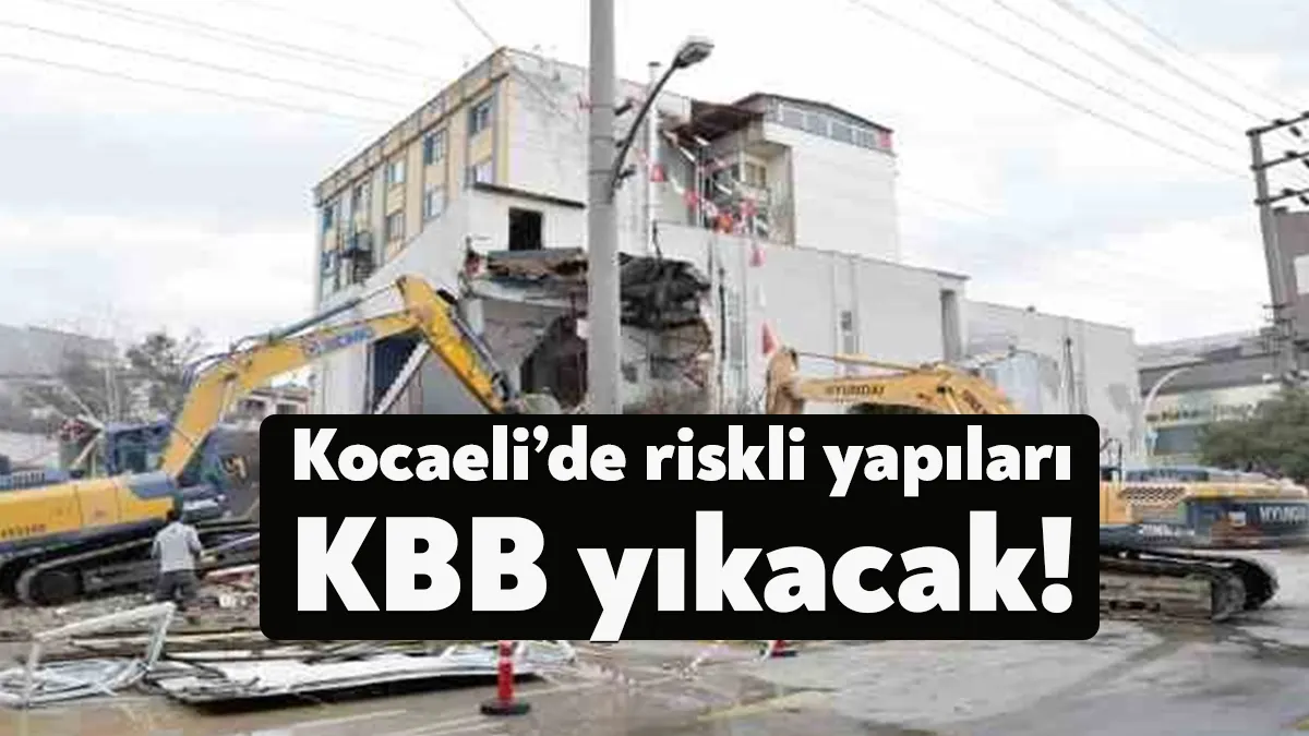 Kocaeli Büyükşehir Belediye meclisinde Kocaeli’deki riskli yapıların yıkımı için daire