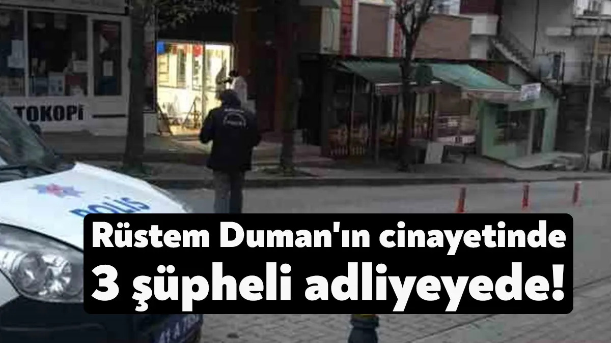 Kocaeli’de berberlik yapan Rüstem Duman’ın kendi iş yerinin önünde tartıştığı
