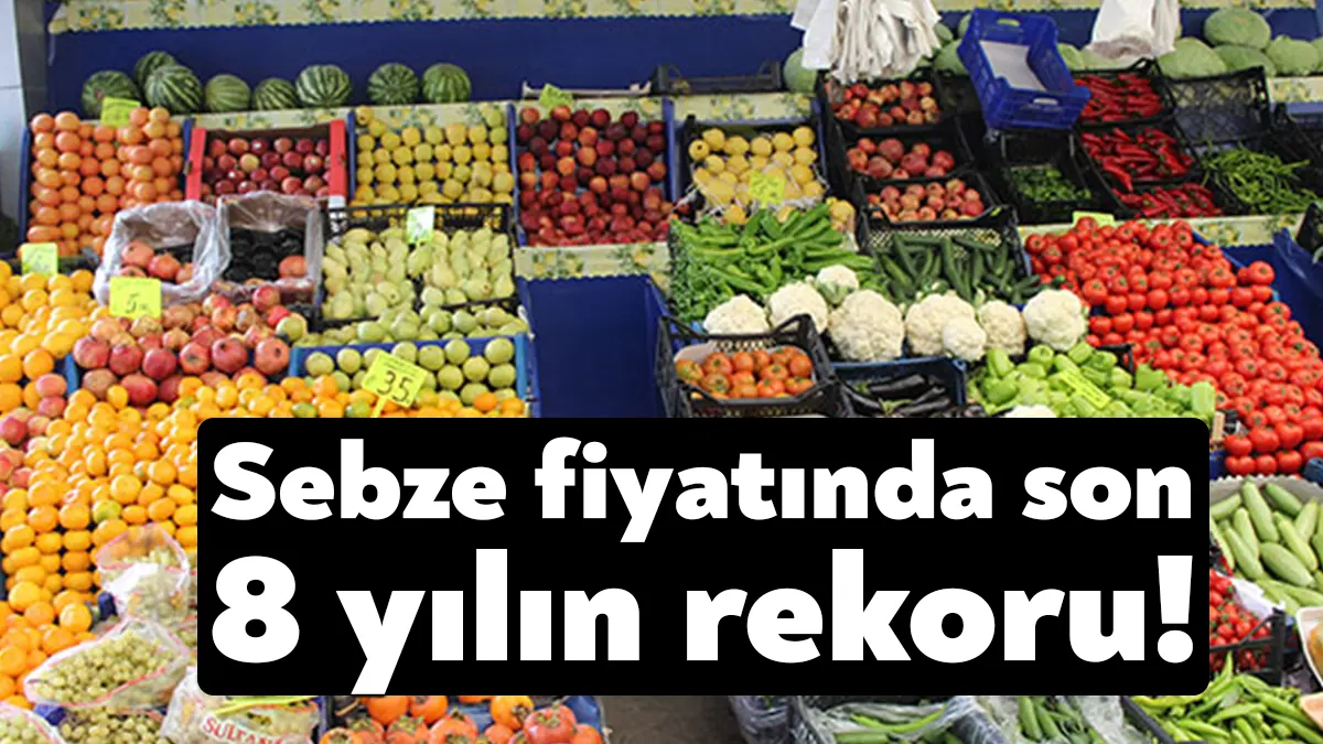 Meyve ve sebze fiyatları kış boyunca zamlandı. Et ve sütten