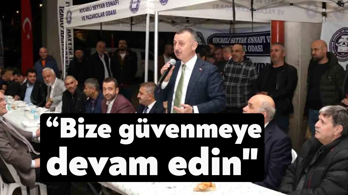 Kocaeli Büyükşehir Belediye Başkanı Tahir Büyükakın, İzmit Doğu Kışla Kapalı