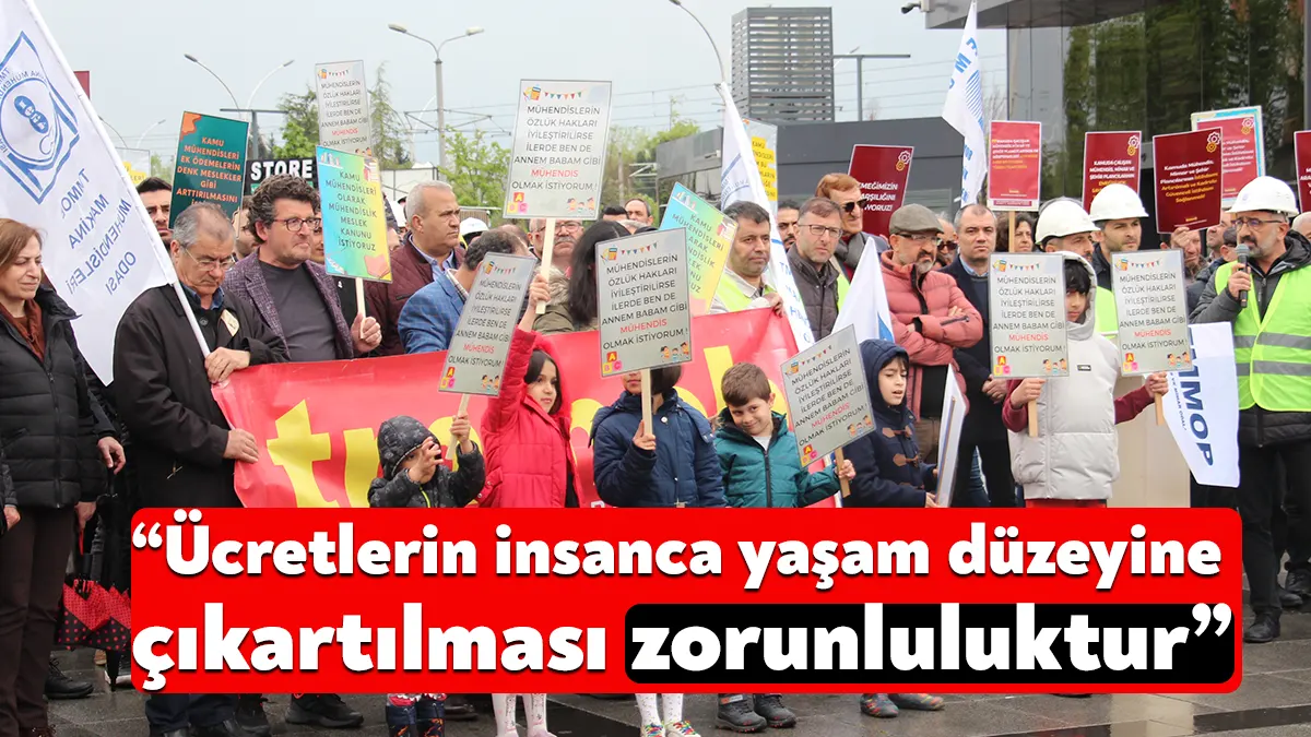 Kamuda çalışan mühendis, mimar ve şehir plancıları tarafından yapılan ortak