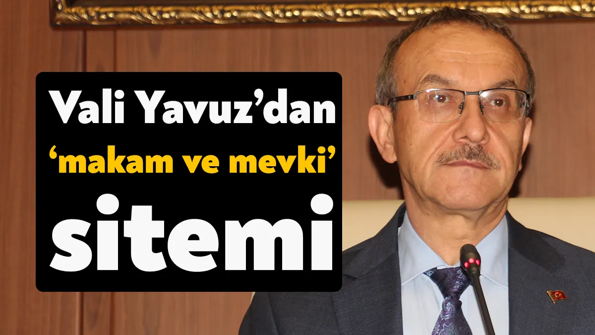 Kocaeli Valisi Seddar Yavuz’un sosyal medya hesabı üzerinden yaptığı paylaşım