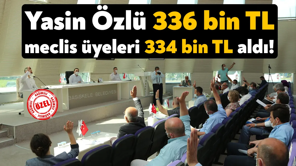Başiskele Belediyesi 2022 yılı meclis denetim komisyonu raporunda gider kalemlerinde