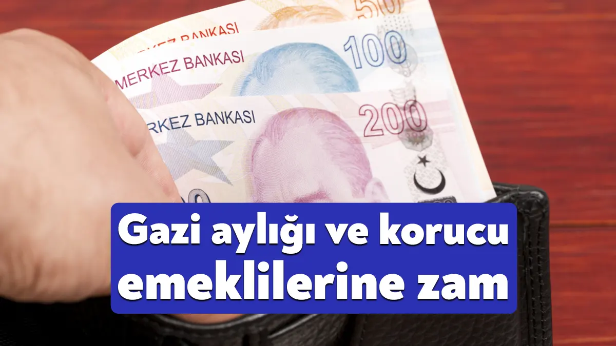 Çalışma ve Sosyal Güvenlik Bakanlığı, gazi aylıklarının asgari ücret seviyesine