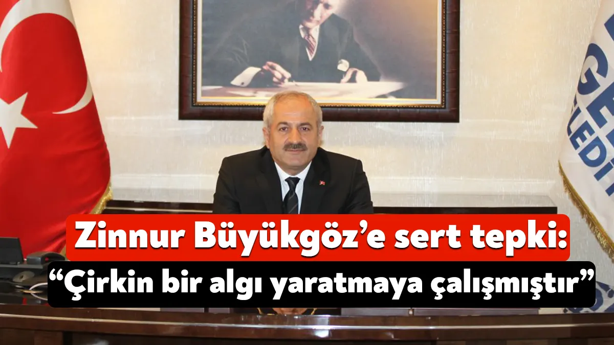 Gebze Belediye Başkanı Zinnur Büyükgöz’ün, Gebze Ticaret Odası’nda yaptığı konuşmaya
