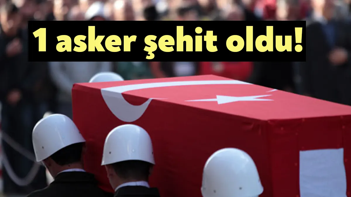 Milli Savunma Bakanlığı, Pençe-Kilit operasyon bölgesinde bir askerin şehit olduğunu