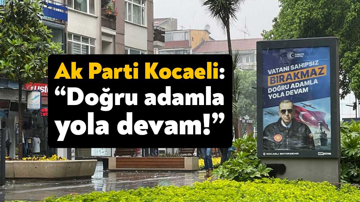 Ak Parti Kocaeli İl Başkanlığı ilk turda olduğu gibi 2.