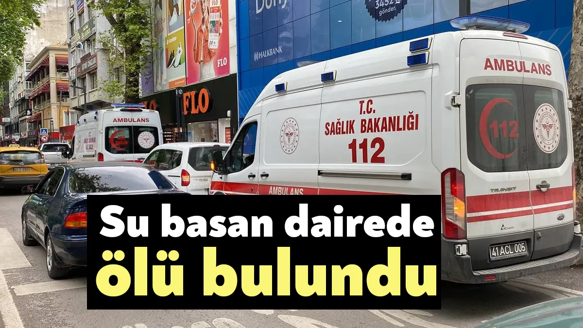 Kocaeli'nin İzmit ilçesinde 7 katlı iş merkezinin görevlisi su