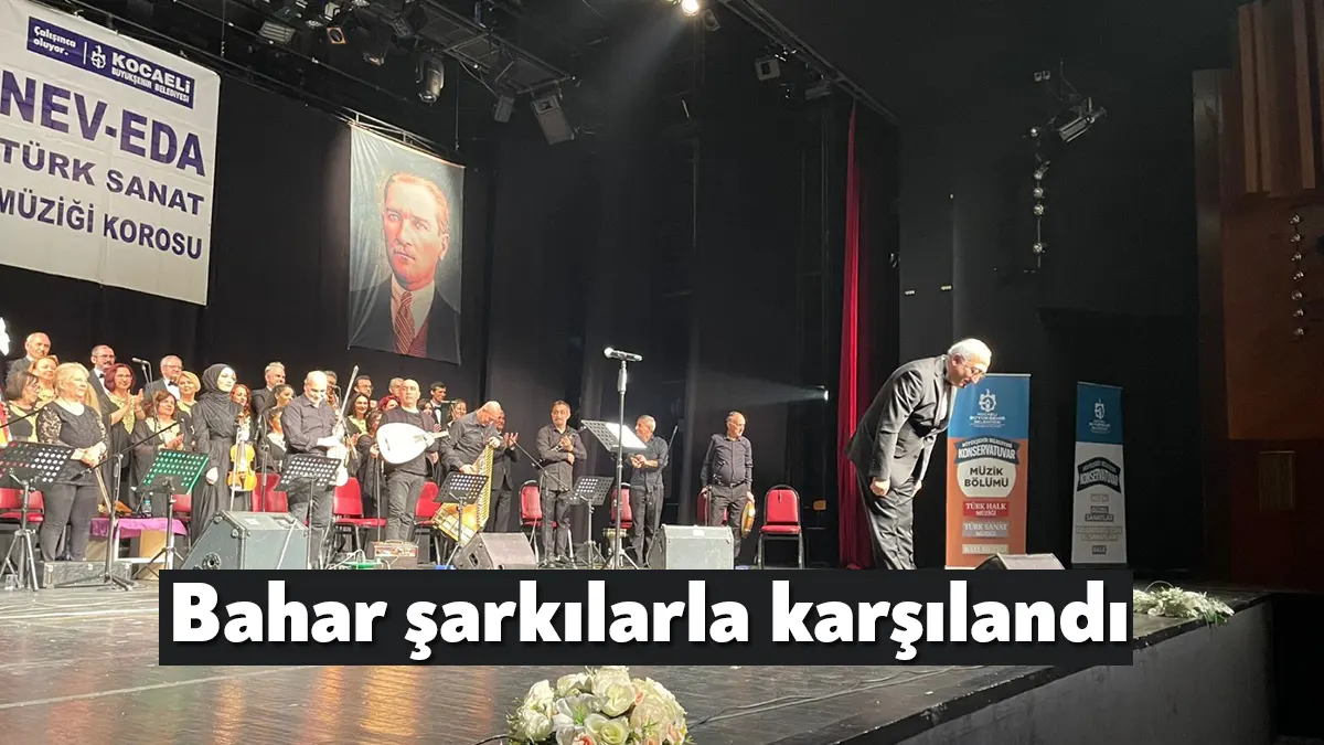 Sanatseverler bahar ayını Kocaeli Büyükşehir Belediyesi Nev Eda Türk Sanat