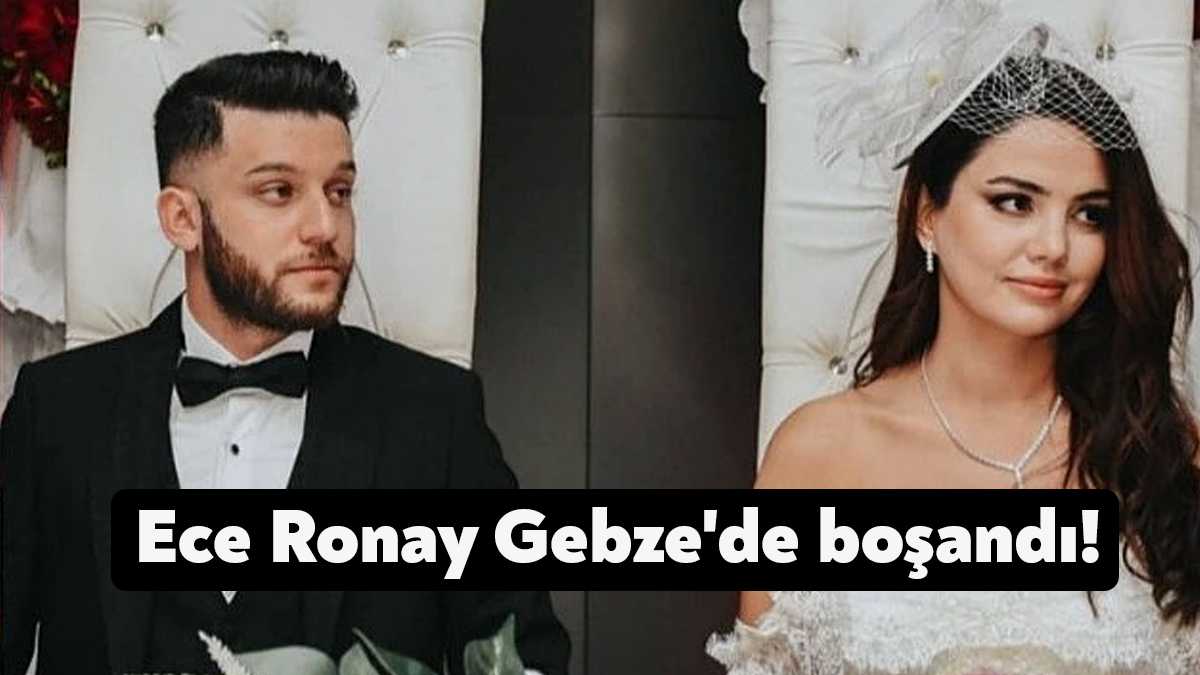 Sosyal medya fenomeni Ece Ronay, geçen yıl nikah masasına oturduğu