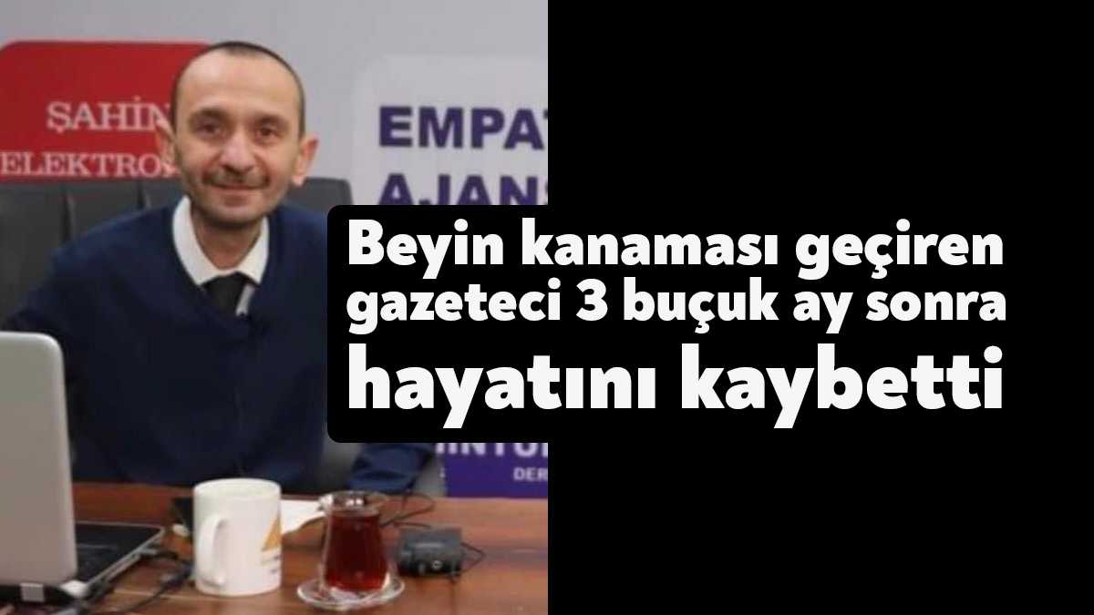 Geçirdiği beyin kanaması sonucunda 3 buçuk aydır hastanede tedavi altında