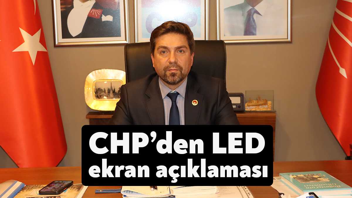 Cumhuriyet Halk Partisi (CHP) Kocaeli İl Başkanı Bülent Sarı, yaklaşık