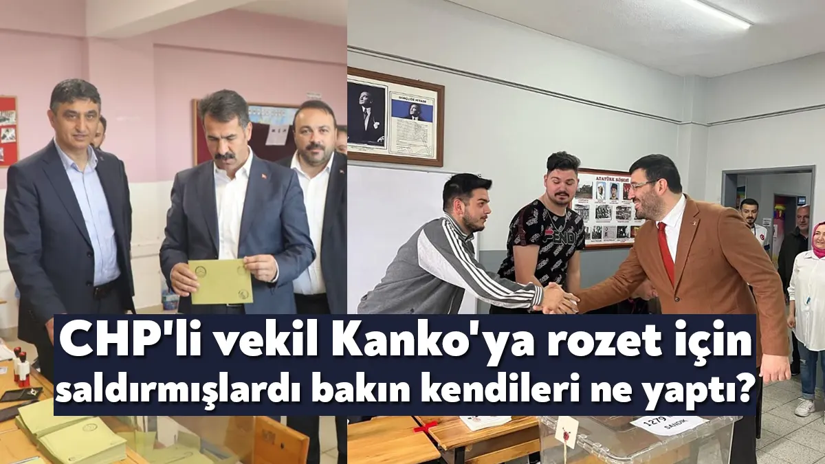 Bugün Derince'de CHP Kocaeli Milletvekili Muhip Kanko'nun pğarti rozeti takması