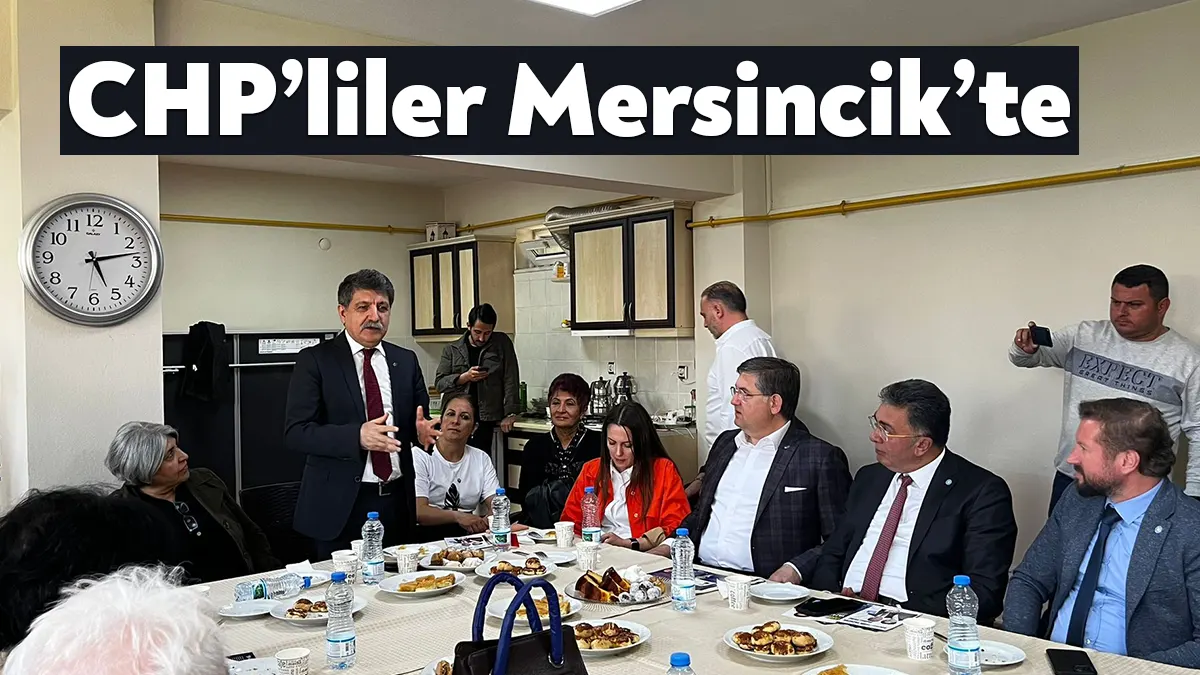 CHP Kocaeli Milletvekili adayları Prof. Dr. Muhip Kanko ve Harun