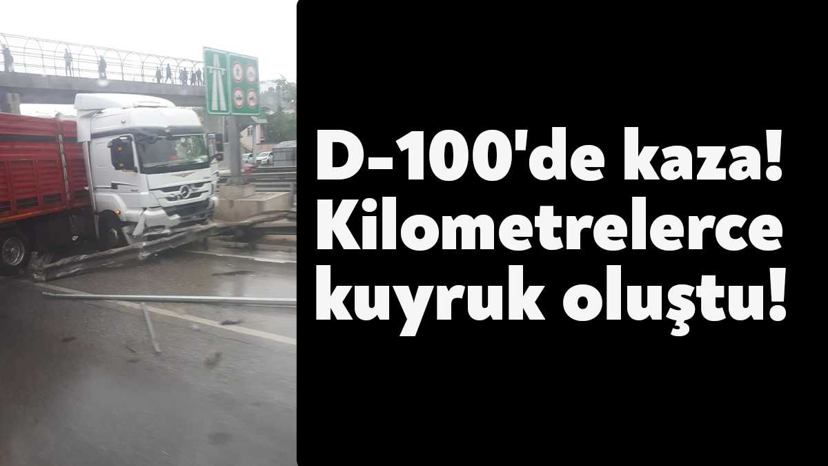 Kocaeli'nin İzmit ilçesinde yer alan TEM Otoyolu gişeler mevkiinde bugün