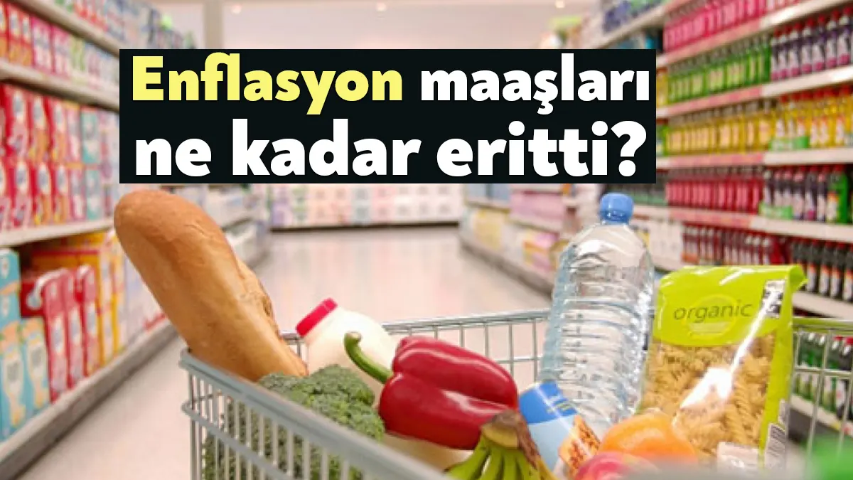 Sözcü Televizyonu programcısı Oğuz Demir, enflasyon rakamlarına göre, asgari ücret