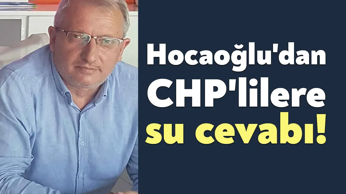 AK Parti İzmit Belediye Meclis Üyesi Fikret Hocaoğlu, CHP’li Meclis