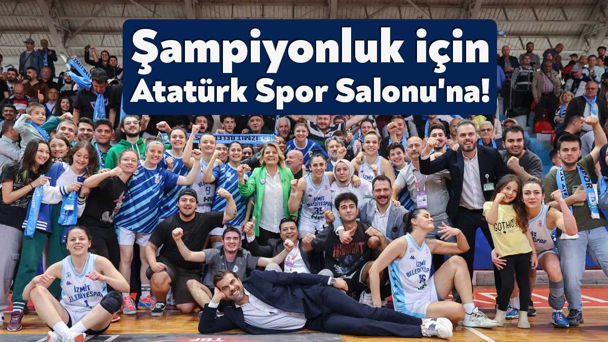 İzmit Belediyespor Kadın Basketbol Takımı, final serisinin son maçında 22
