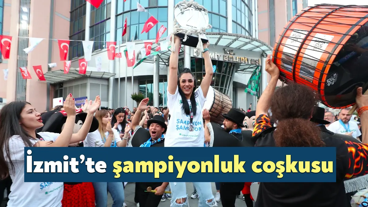 İzmit Belediyesi, İzmit Belediyespor’un Türkiye Kadınlar Basketbol Süper Ligi’ne çıkışını