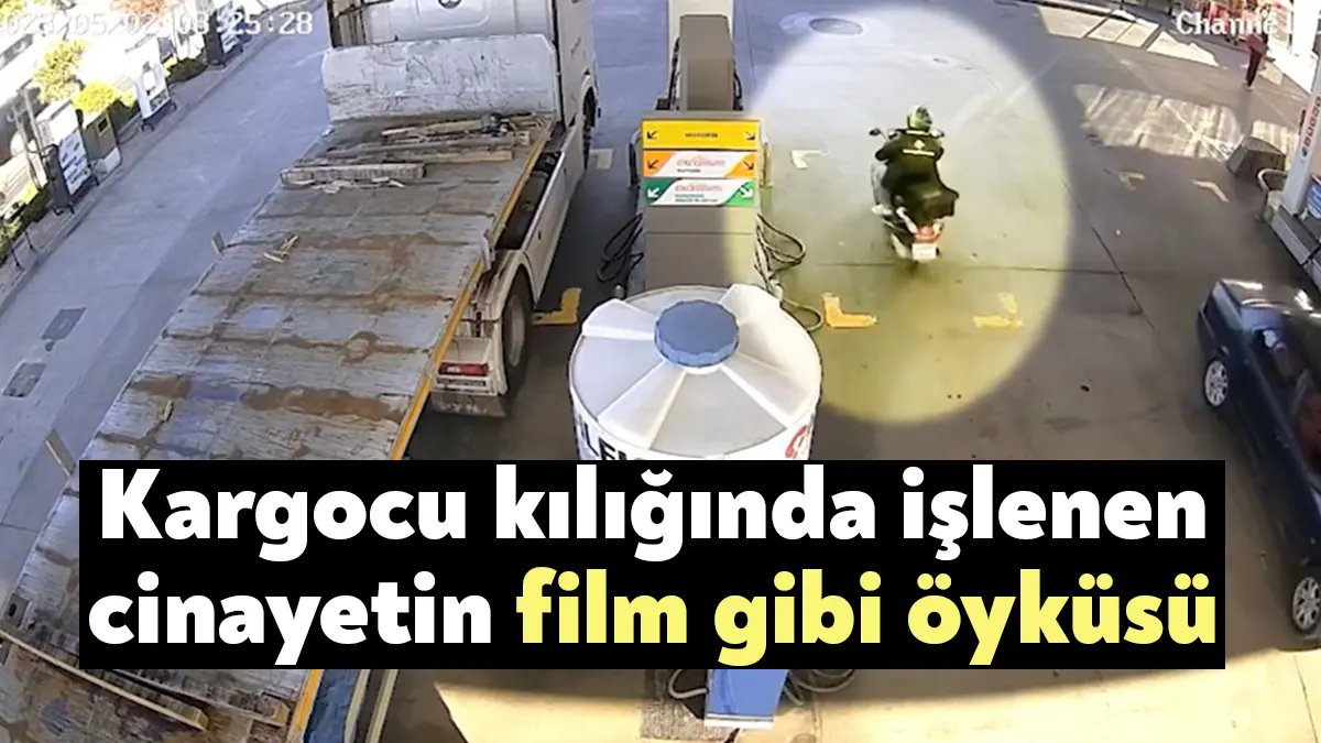 Kocaeli'nin Gebze ilçesinde kargocu kılığına girip cinayet işleyen şüphelinin, tanınmamak