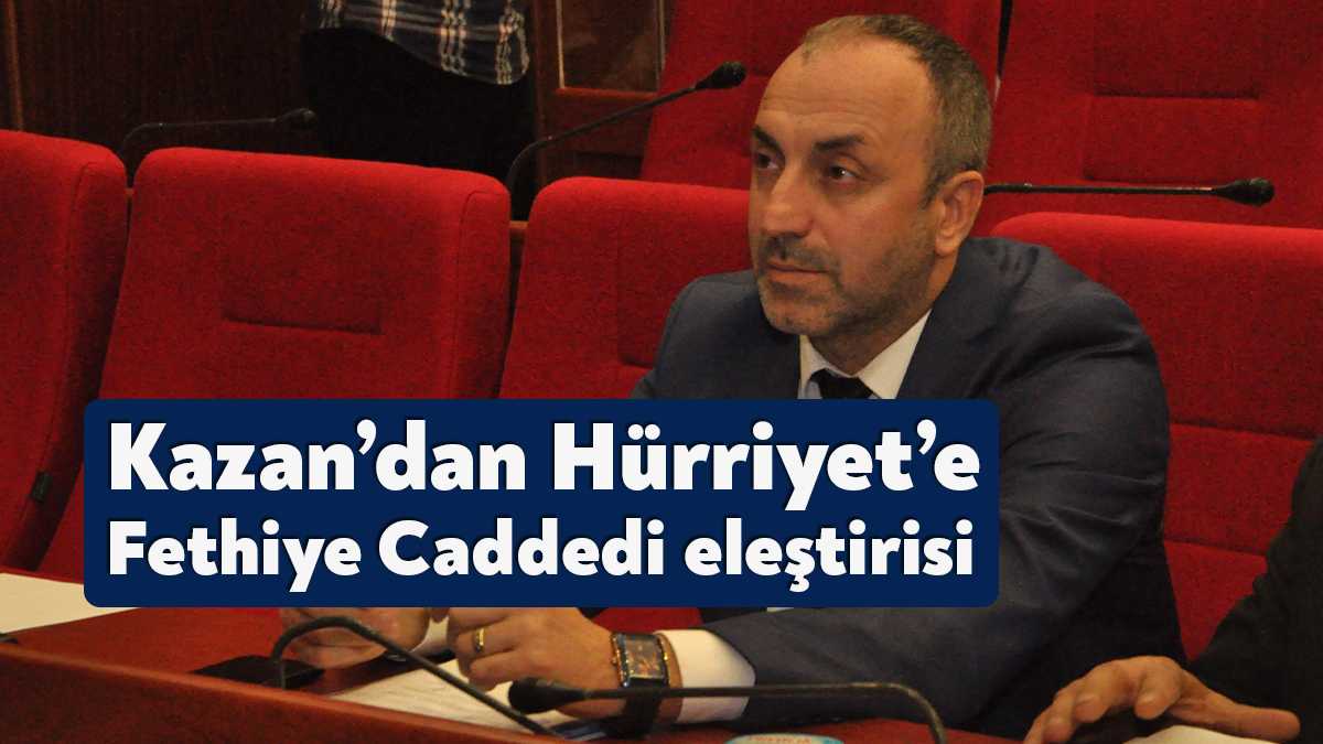 İzmit Belediyesi araçlarının Fethiye Caddesi’nde dolaşmasına İzmit Belediye Meclisi Üyesi