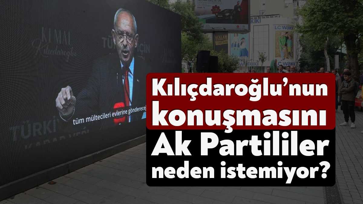 Kocaeli’de 2 gündür ekran savaşları yaşanıyor. CHP’liler cumhurbaşkanı adayı Kemal
