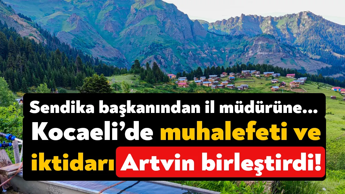 Kocaeli Artvin Kültür ve Hizmet Vakfı kuruldu. Vakfın kurucuları arasında