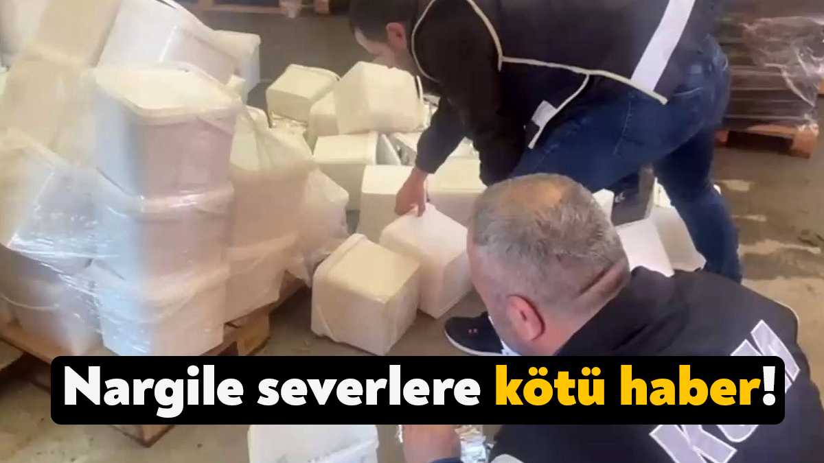 Kocaeli’nin Derince ilçesinde bir depoyu basan polis ekipleri, depoda bulunan