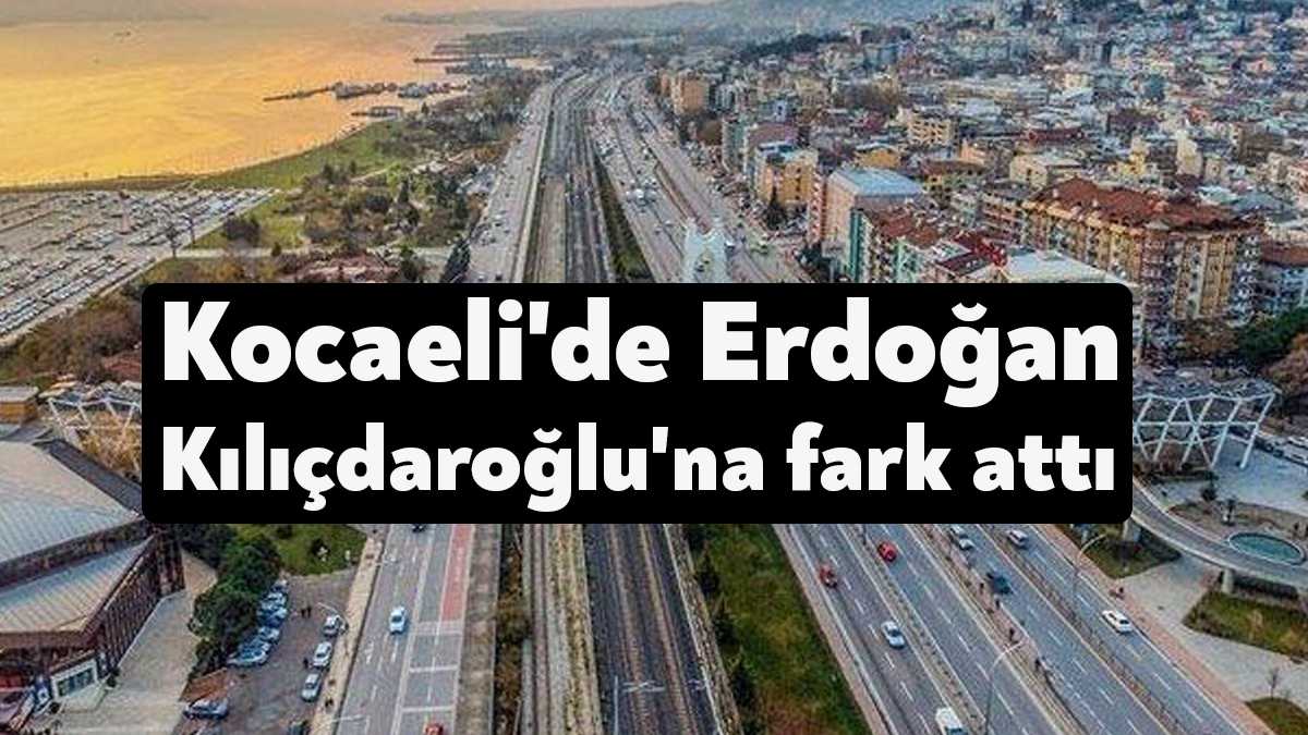 Kocaeli’de sandıkların yüzde 100'ü açılırken kullanılan oy sayısı 1 milyon