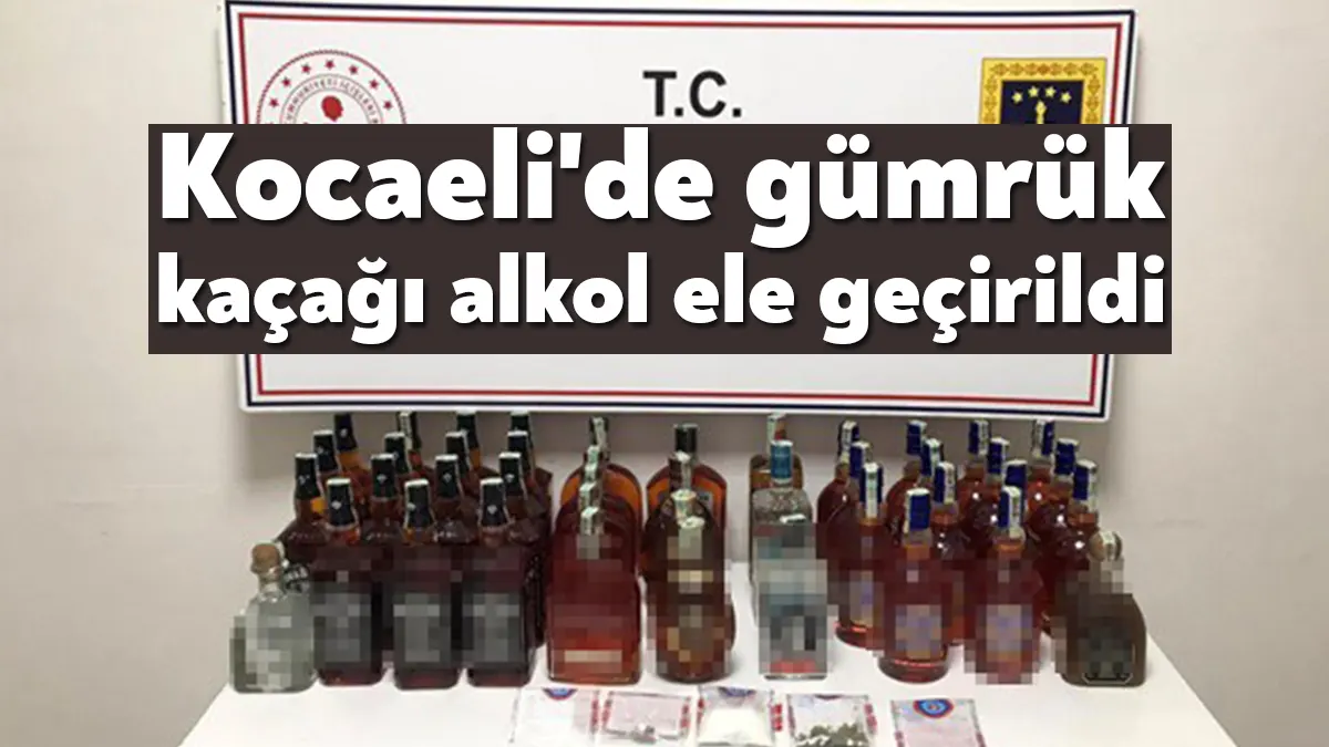Kocaeli'nin Karamürsel ilçesinde 3 şahsın üstünde ve ikametinde yapılan