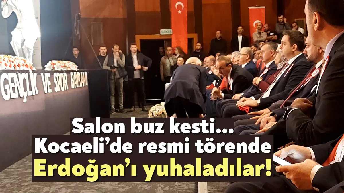 Kocaeli’de 19 Mayıs Gençlik ve Spor Bayramı kutlamalarının resmi töreninde