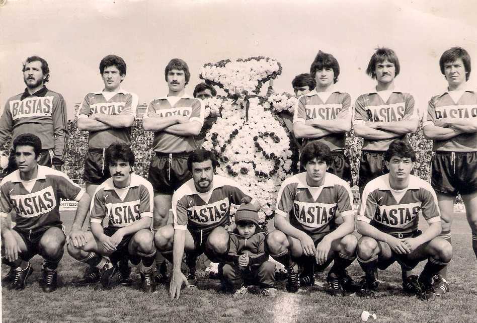 Kocaelispor Sariyer sampiyonluk maci kadrosu 1980
