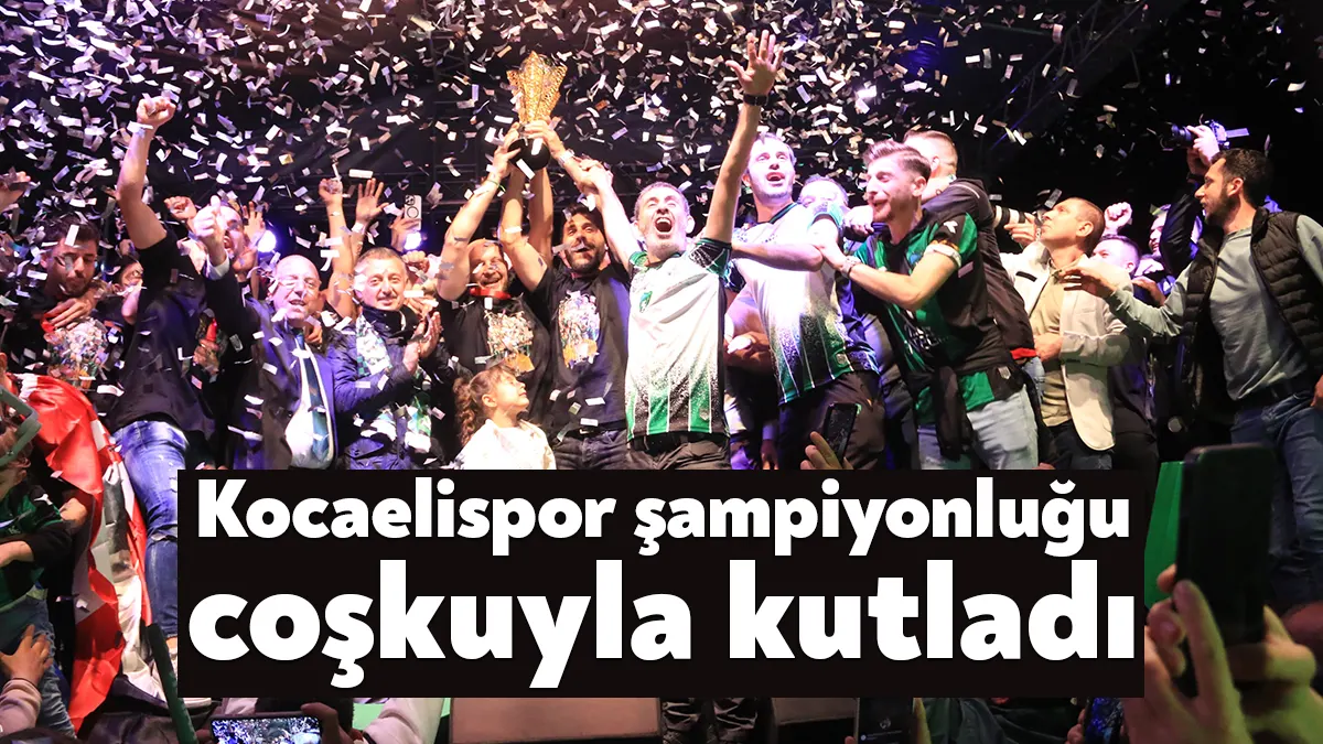 TFF 2.Lig’de sezonun bitimine bir hafta kala şampiyonluğunu ilan eden