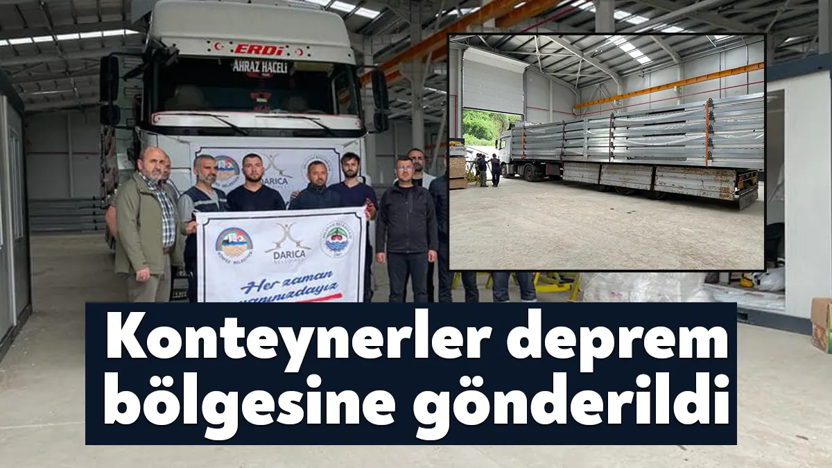 Körfez Belediyesi’nin Darıca ve Dilovası Belediyeleri ile birlikte Kahramanmaraş’ta kuracağı
