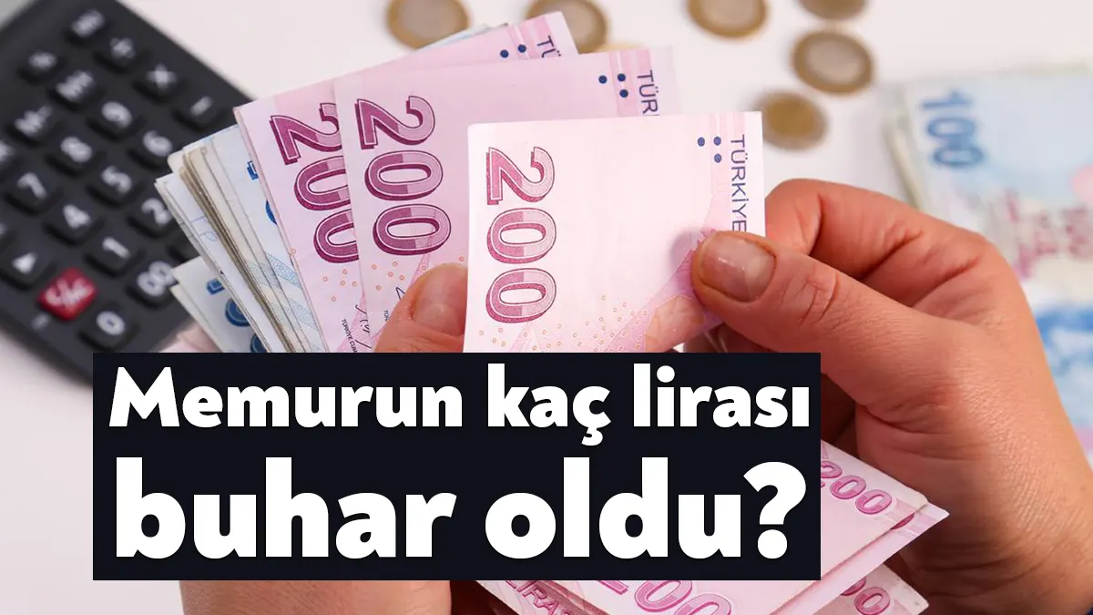 Memur maaşındaki kayıp büyürken yılın başından bu yana 8 bin