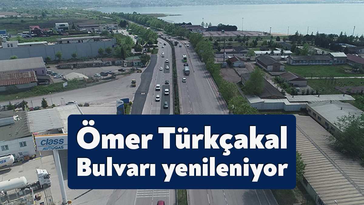 Büyükşehir, İzmit Ömer Türkçakal Bulvarı’nı yeniliyor. İhaleye 4 firma teklif