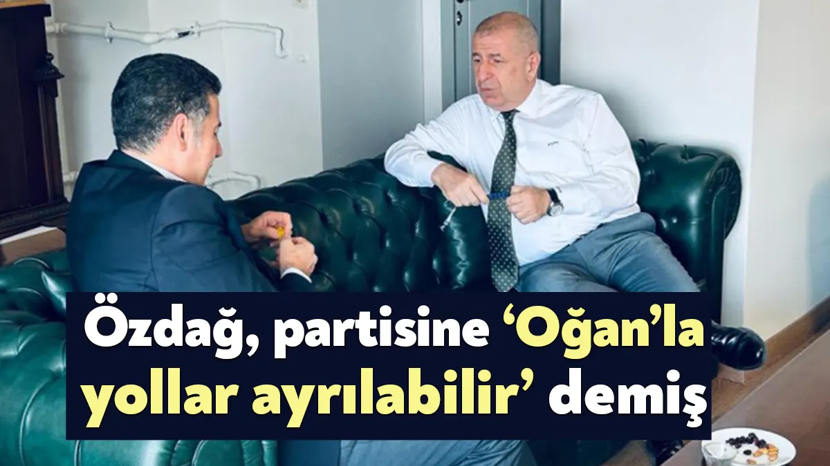 Sözcü yazarı Saygı Öztürk, Zafer Partisi Genel Başkanı Ümit Özdağ’ın