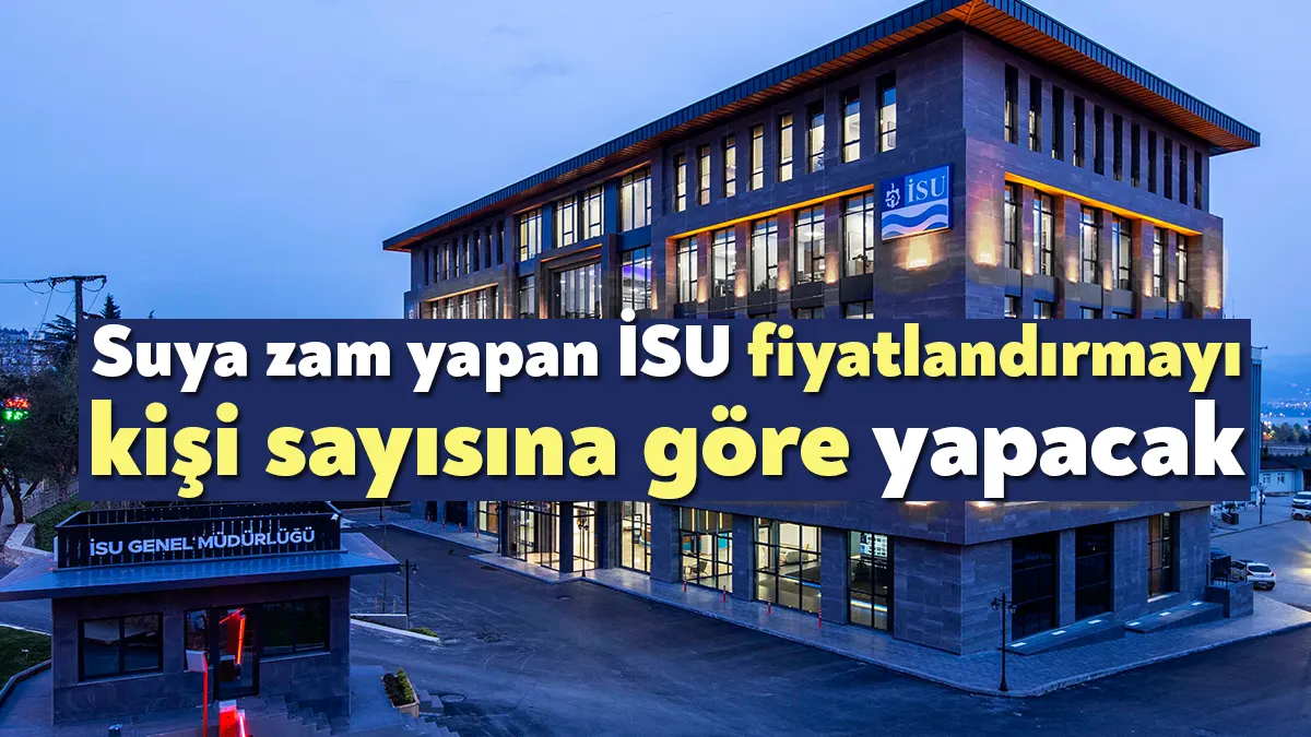 Kocaeli Büyükşehir Belediyesi İSU Genel Müdürlüğü, abonelerine yönelik hanede ikamet