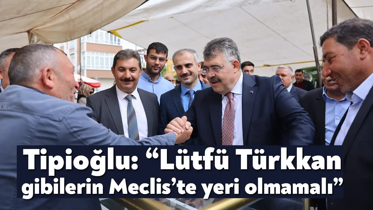 AK Parti Kocaeli Milletvekili Adayı Veysel Tipioğlu, İYİ Parti’li Lütfü