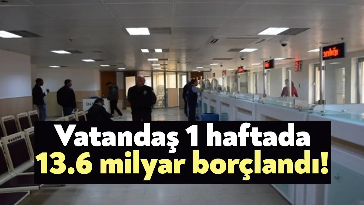 Artan faiz vatandaşı borçlanmaktan geri koyamadı, ihtiyaç kredisi borçları 852