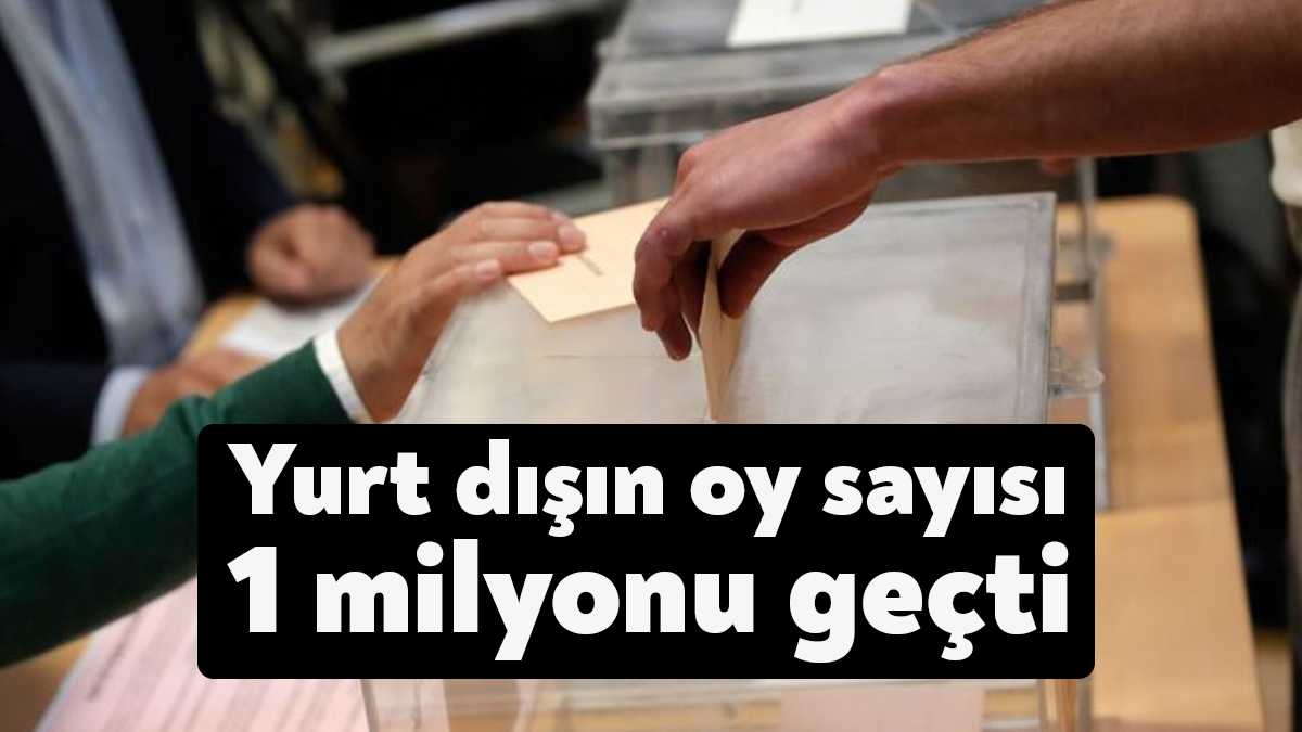 Cumhurbaşkanı Seçimi'nin, 28 Mayıs'ta yapılacak ikinci tur oylaması için yurt