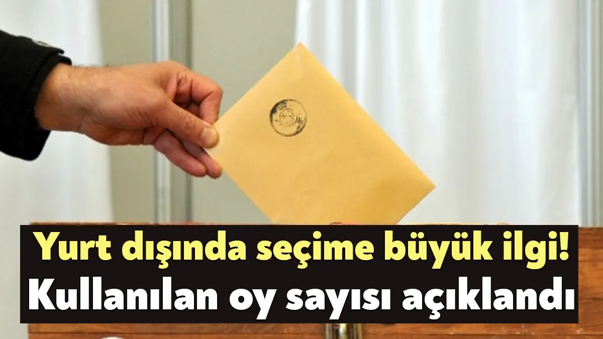 Cumhurbaşkanı Seçimi ve 28. Dönem Milletvekili Genel Seçimi için yurt